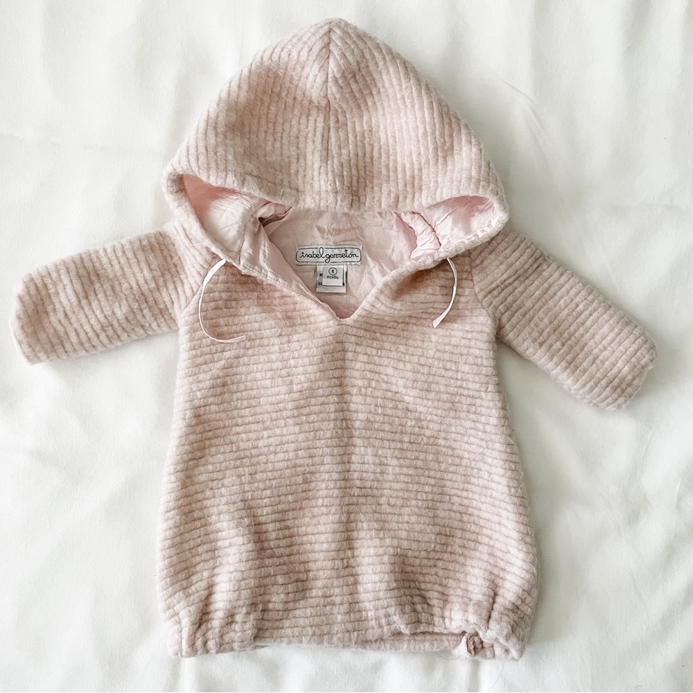 Isabel Garreton hooded sweater dress / coat